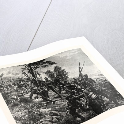 Attack on the Spicheren Mountain Led by General Francois on 6 August 1870, France by Anonymous