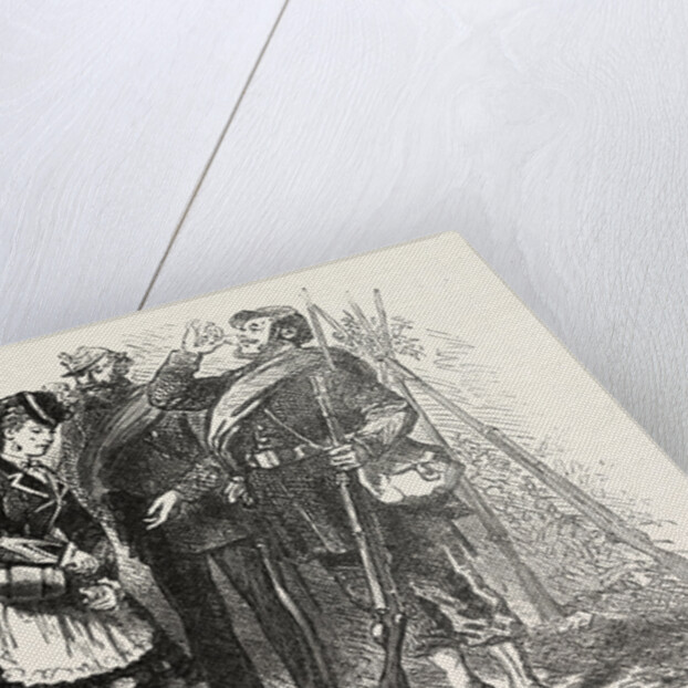 In the Camp of Chalons: The Sutler, France by Anonymous