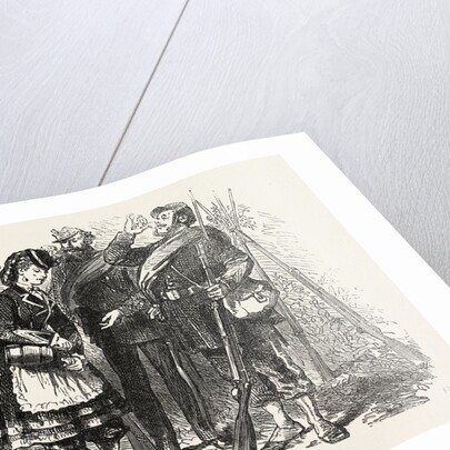 In the Camp of Chalons: The Sutler, France by Anonymous