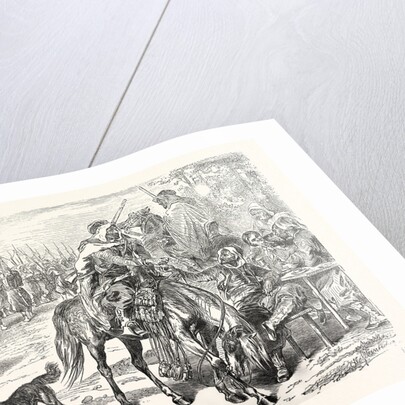 African Troops in the Camp of Chalons, France by Anonymous