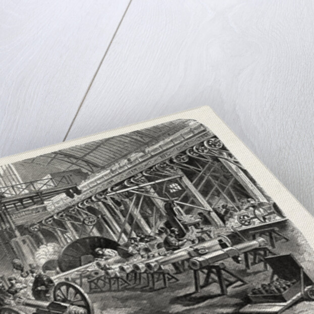 Manufacture of Machine Guns and Conversion of Muzzle-Loaders in a Paris Foundry Piece, France by Anonymous