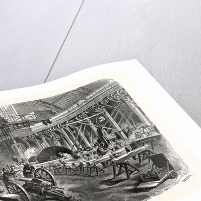 Manufacture of Machine Guns and Conversion of Muzzle-Loaders in a Paris Foundry Piece, France by Anonymous