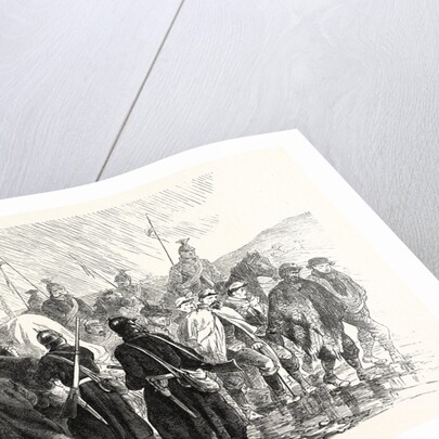 Transport Caught Franctireurs on a Country Road in Burgundy, France by Anonymous