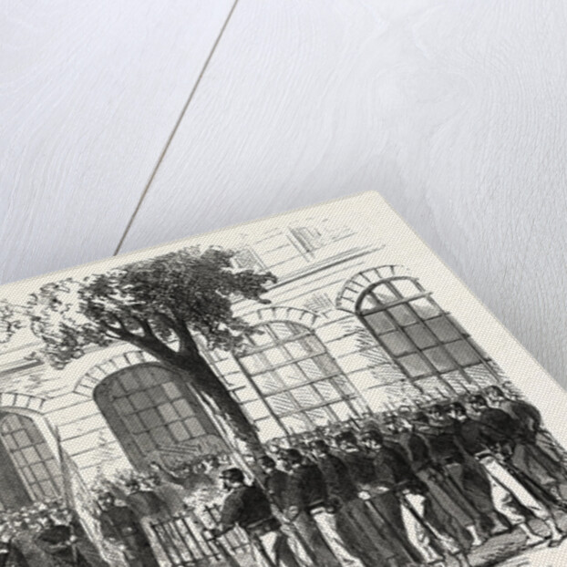 Francs-Tireurs of Paris Pledge Allegiance to Their Commander Aronsohn and to the Flag, to Conquer or Die. France by Anonymous