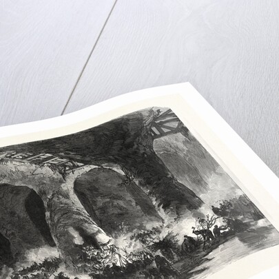 Camp of the 6th 7th and 8 Mobile Guard Battalion in the Quarries of Mont Avron, France by Anonymous