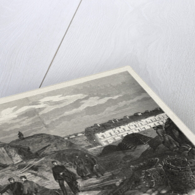 Inside View of Fort Nogent Outside Paris after Occupation by Wurttemberg Troops by Anonymous