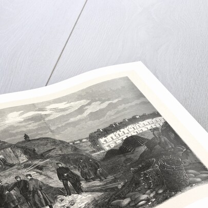 Inside View of Fort Nogent Outside Paris after Occupation by Wurttemberg Troops by Anonymous