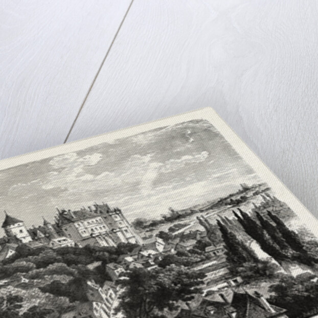 View of Chateaudun, France by Anonymous