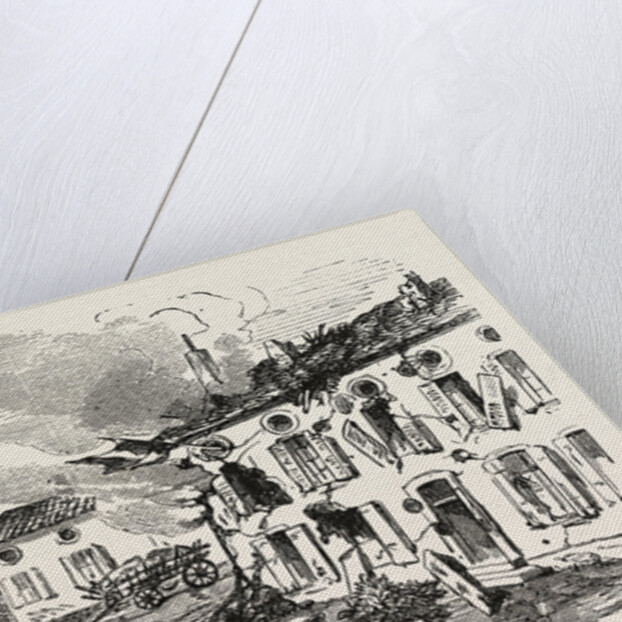 Imperial Quarter in Gravelotte, 5 Minutes after the Departure of Emperor Napoleon III, France by Anonymous