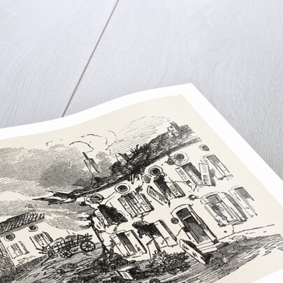 Imperial Quarter in Gravelotte, 5 Minutes after the Departure of Emperor Napoleon III, France by Anonymous