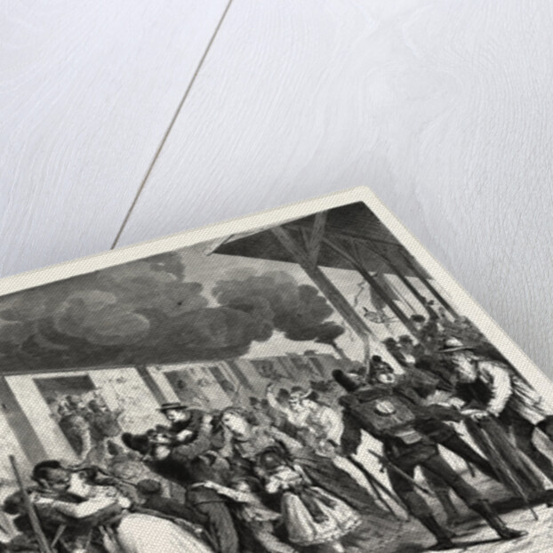 The Departure, 1870 by Anonymous