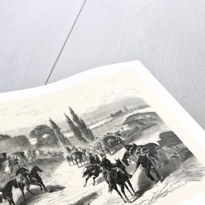 Passage of the Rhine at Mainz of the 12th Corps. August 3, 1870 by Anonymous