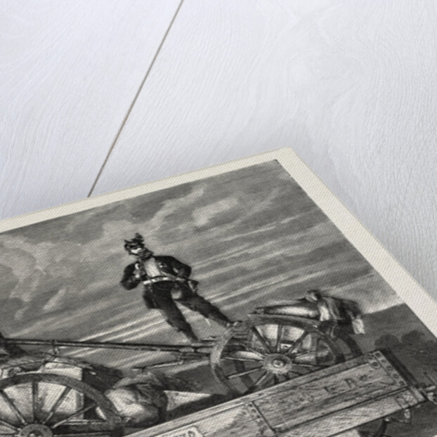 on the Border, 1870 by Anonymous