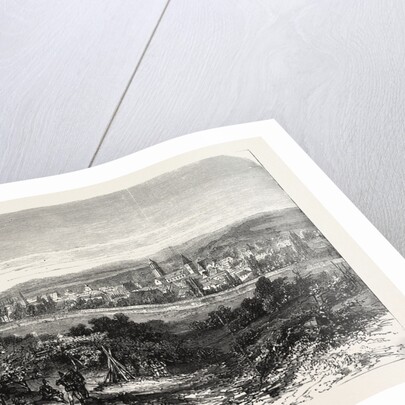 View of the City of Wissembourg in Alsace 1870 by Anonymous