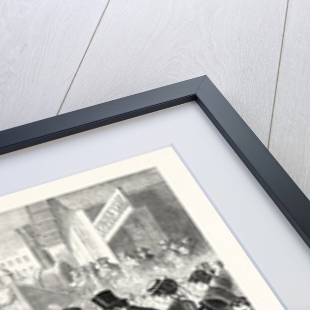 Arrival of a Convoy of French Prisoners at the Station West Berlin Germany 1870 by Anonymous