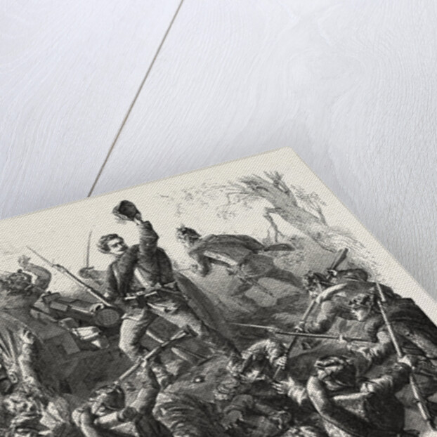 A Gun at Worth in the Evening of August 6 1870 by Anonymous