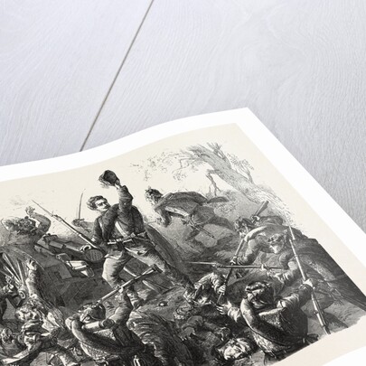 A Gun at Worth in the Evening of August 6 1870 by Anonymous