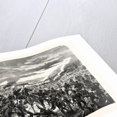 First Prussian Division at the Battle of Pange (Courcelles) 14 August 1870 by Anonymous