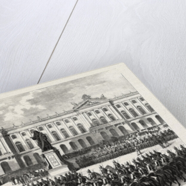 Prussian Troops Arrival on the Place Stanislas, Nancy, 15 August 1870 by Anonymous