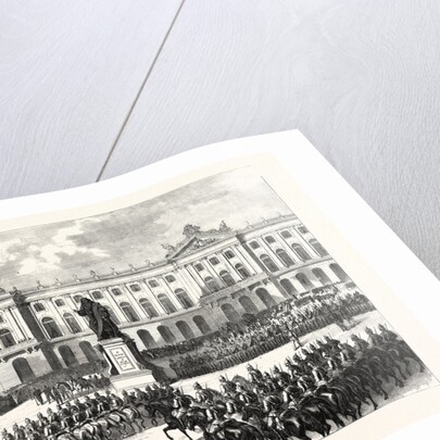 Prussian Troops Arrival on the Place Stanislas, Nancy, 15 August 1870 by Anonymous