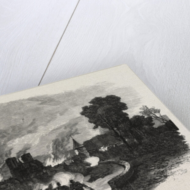 Withdrawal of the French from Mouzon in the Evening of 30 August 1870 by Anonymous