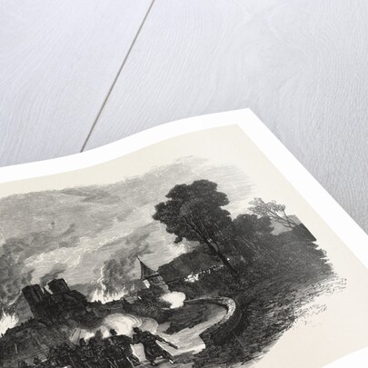 Withdrawal of the French from Mouzon in the Evening of 30 August 1870 by Anonymous