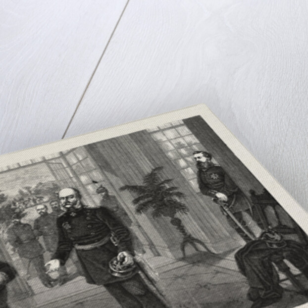 King William and the Emperor Napoleon at the Chateau De Bellevue Near Sedan, September 2 1870 by Anonymous