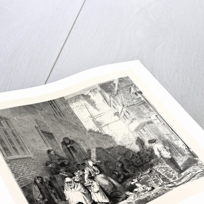 A Side Street in Sedan after the Surrender 1870 by Anonymous