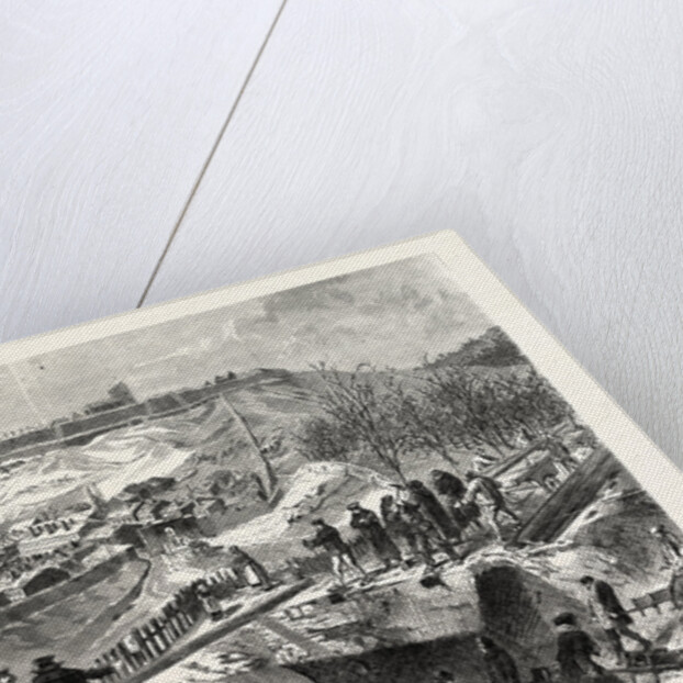 The City and the Fortress Montmedy, December 15 1870 by Anonymous