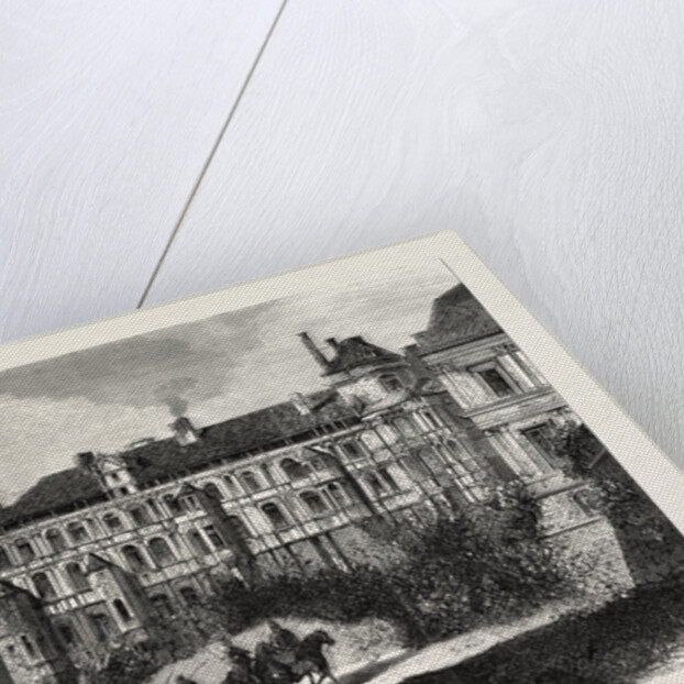 The Chateau De Blois 1870 by Anonymous