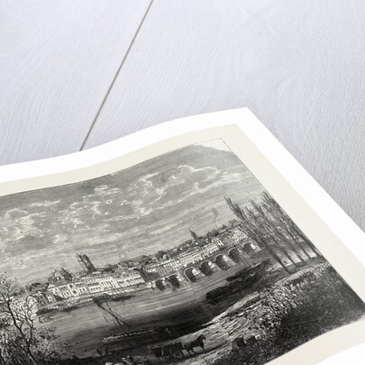 View of Tours, France, 1870 by Anonymous