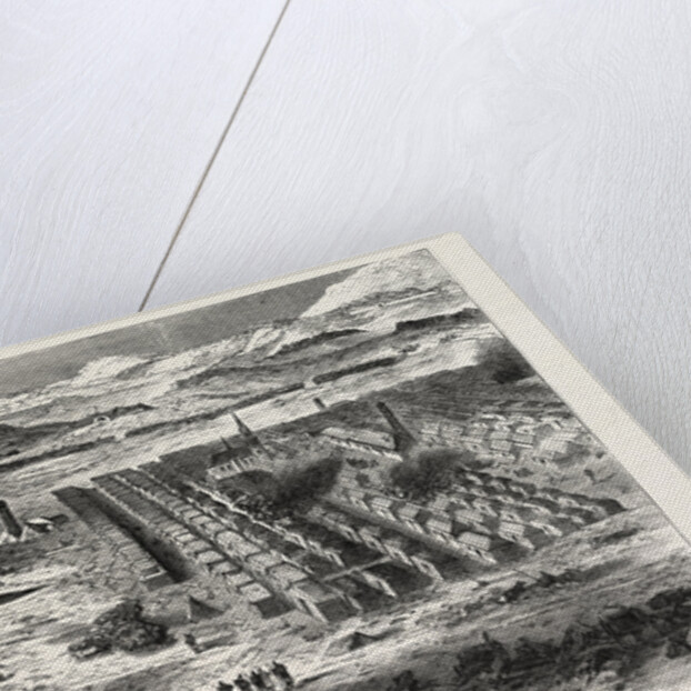 View of the Camp Pe Conlie Near Mans 1870 by Anonymous