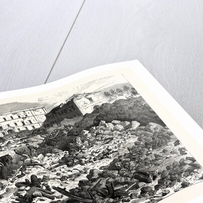 The Citadel of Laon after the Explosion, September 9 1870 by Anonymous