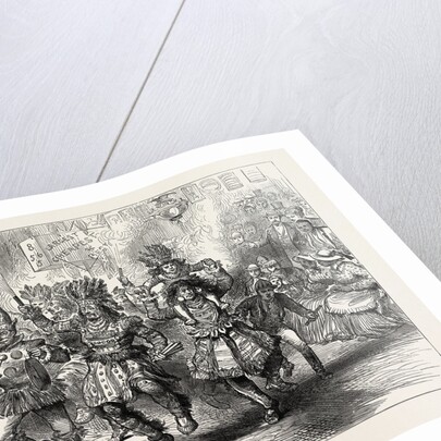 The Centennial Celebration of American Independence: An Indian Carnival: Philadelphia Street Scene on the Night of the Fourth of July, 1876. by Anonymous