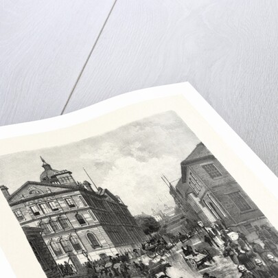 Nova Scotia, Looking Up George Street, Halifax, Canada by Anonymous