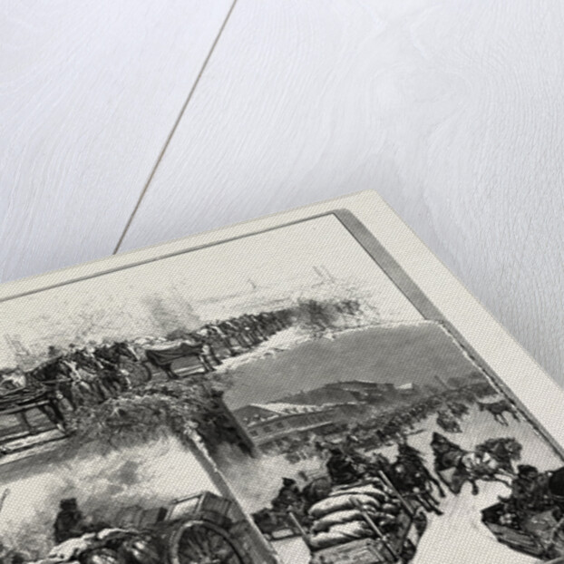 Montreal, Market Scenes in Jacques Cartier Square, Canada by Anonymous