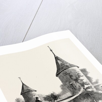 Ancient Towers at Montreal College, Canada by Anonymous