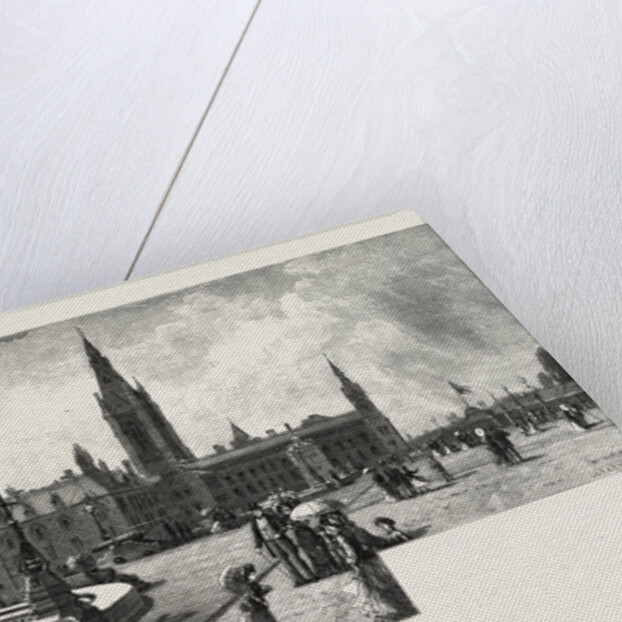 Ottawa, Western Block, Departmental Buildings, Canada by Anonymous