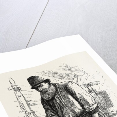 Men of the Bush, the Cook, Sketches from Life, Canada by Anonymous