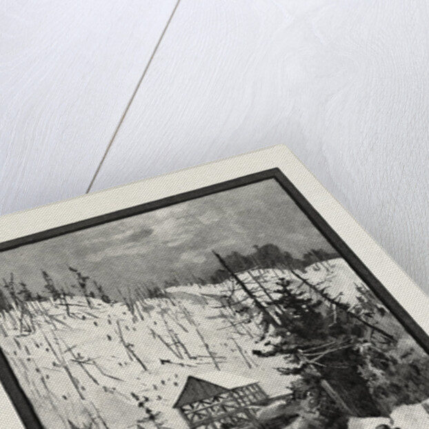 A Sawmill in the Backwoods by Anonymous