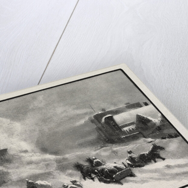 A Blizzard in Winnipeg, Canada by Anonymous