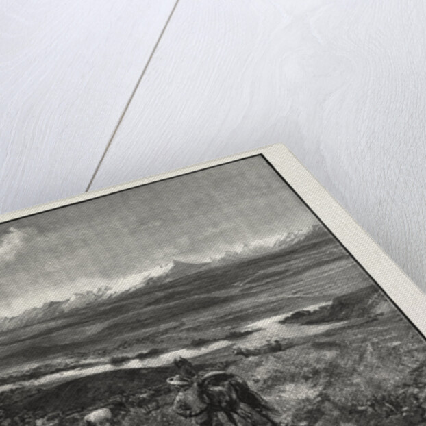 Near Fort Calgarry, Looking Towards the Rocky Mountains, Canada by Anonymous