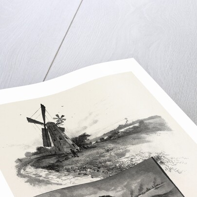 Niagara District, Old Fort Erie, and Windmill, Canada by Anonymous