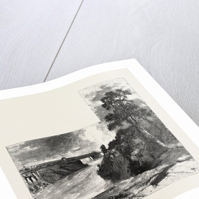 A Glimpse of the Niagara Falls from Clinton, Canada by Anonymous