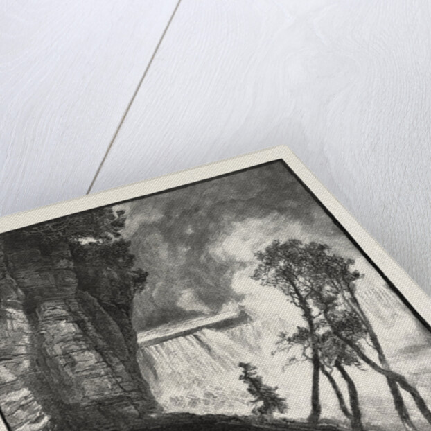 The Horse-Shoe Fall, from Under Cliff at Goat Island, Canada by Anonymous