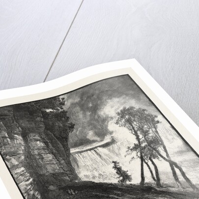 The Horse-Shoe Fall, from Under Cliff at Goat Island, Canada by Anonymous
