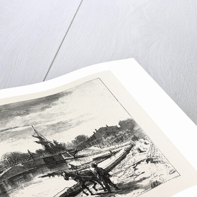 Niagara District, Thorold, on Old Welland Canal, Canada by Anonymous