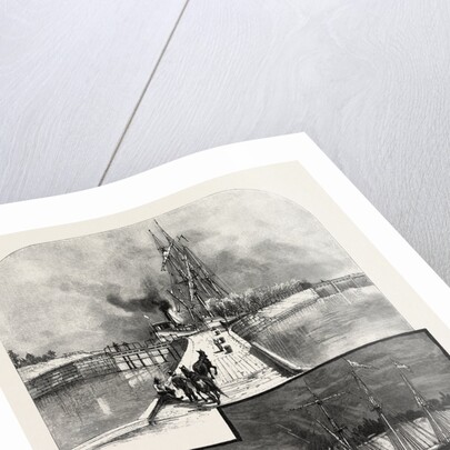 The Deep Cut and Lock No 1, New Welland Canal, Canada by Anonymous