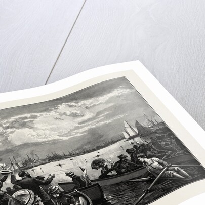 Toronto Harbour, a Sculling Match, Canada by Anonymous