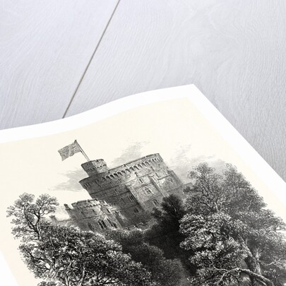 Windsor Castle, the Round Tower by Anonymous